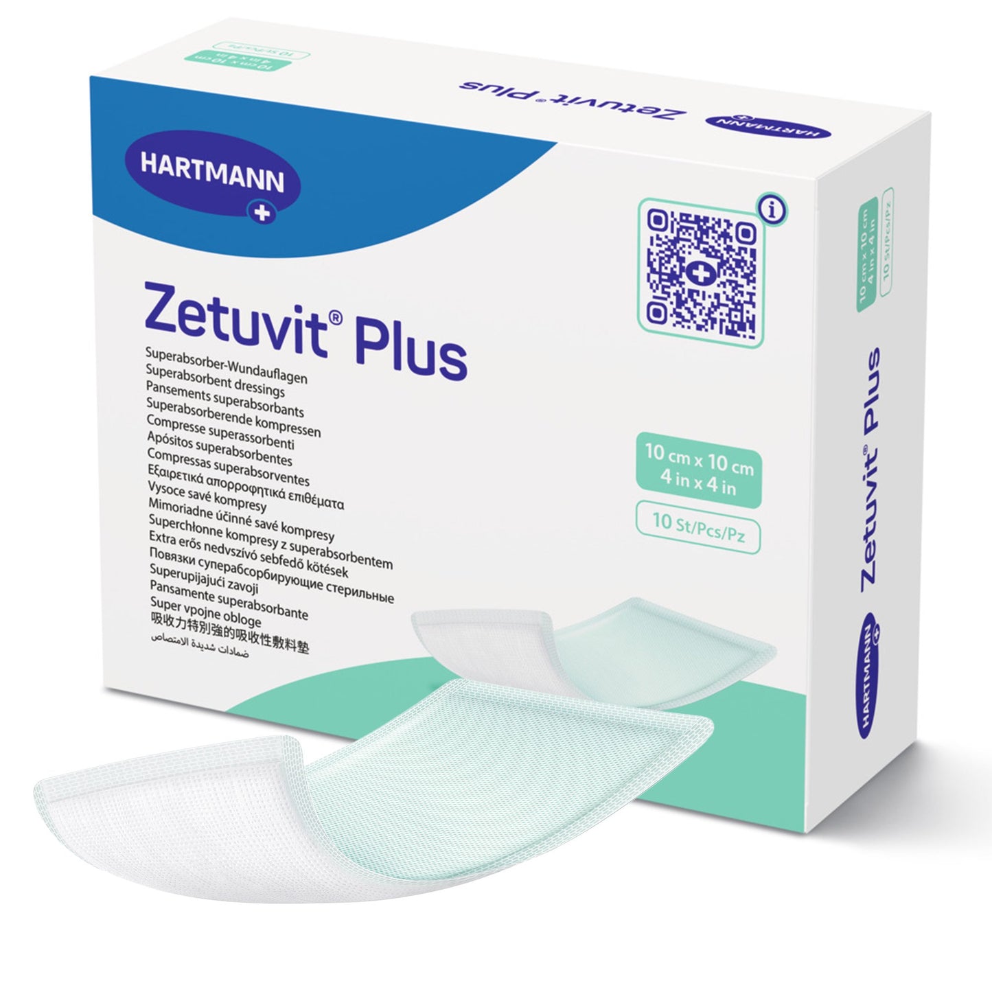 Super Absorbent Dressing 4" x 4"
