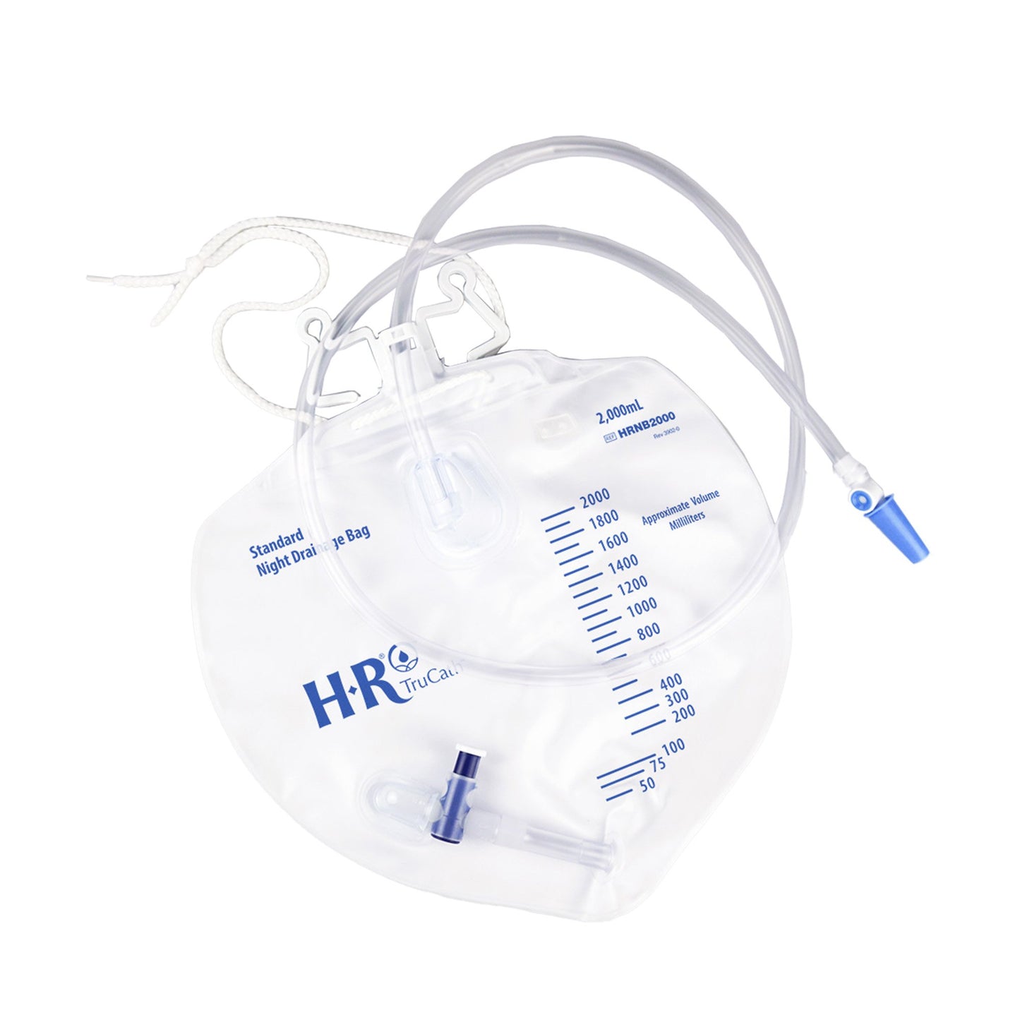 Urinary Drain Bag Anti-Reflux Valve Sterile 2000 mL