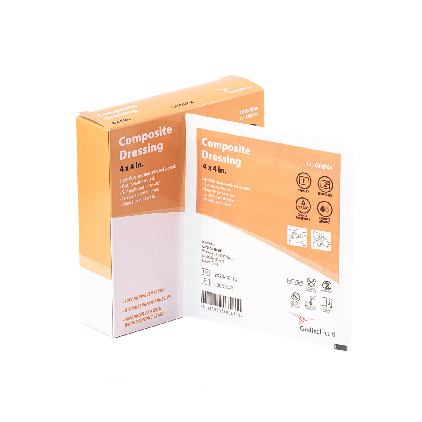 Composite Wound Dressing 4"x4"