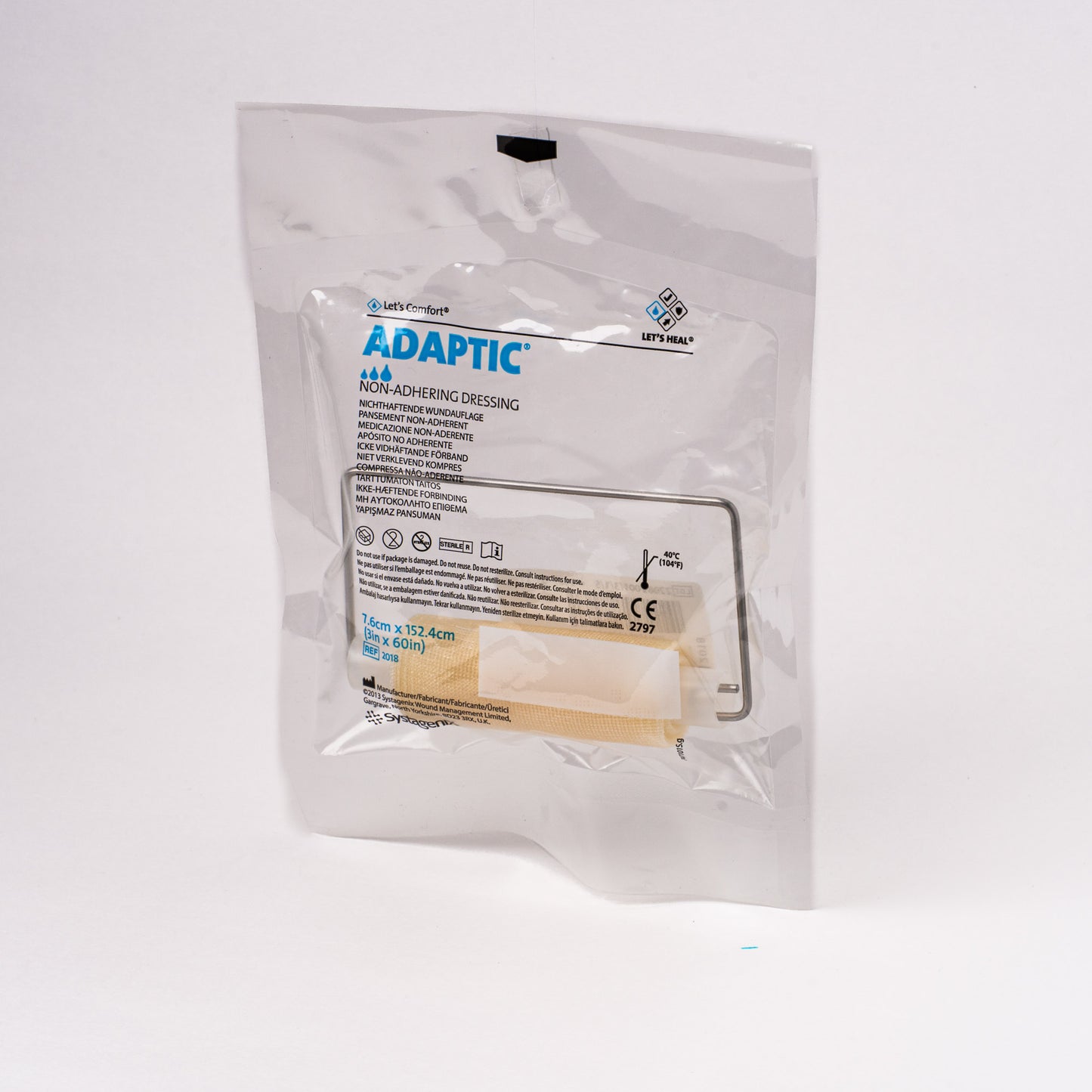 Adaptic Non-Adhering Dressing Roll, 3" x 60"