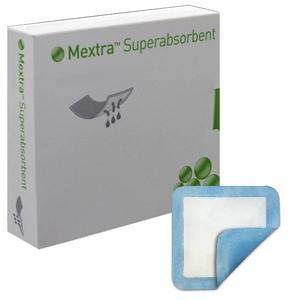 Super Absorbent Dressing, Non-Bordered, 5" x 5"