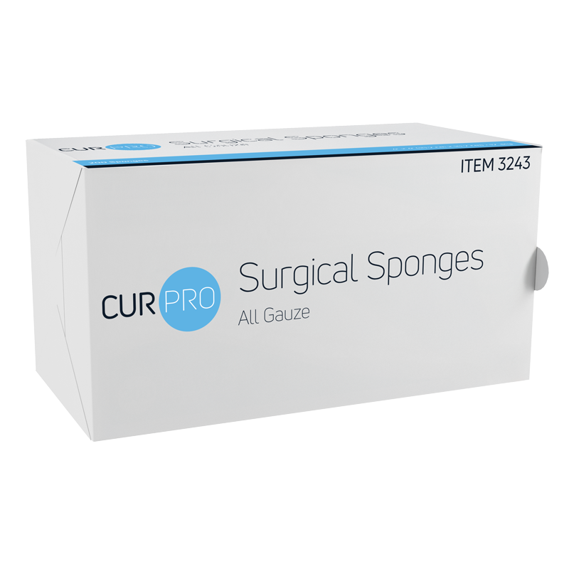Gauze Sponge 4 X 4 Inch 12-Ply Non-Sterile