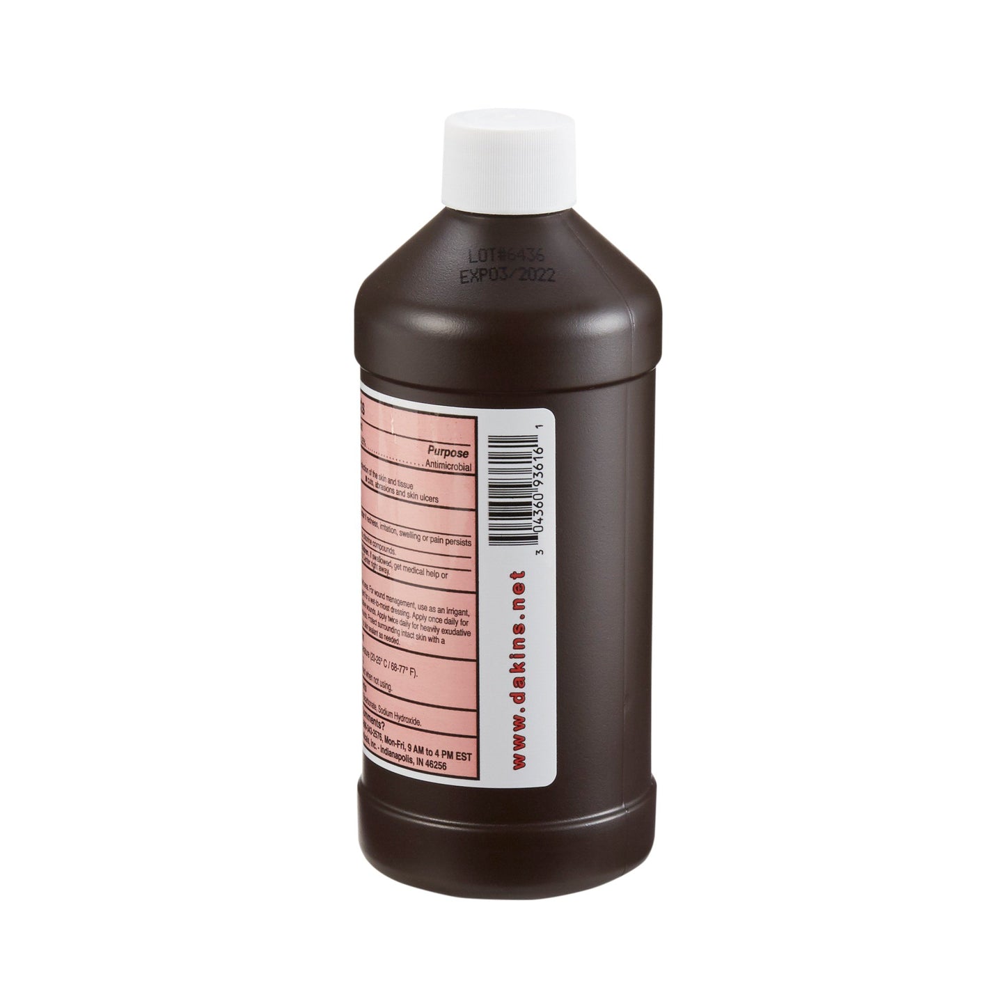 Wound Cleanser Dakin's Solution 16 oz.