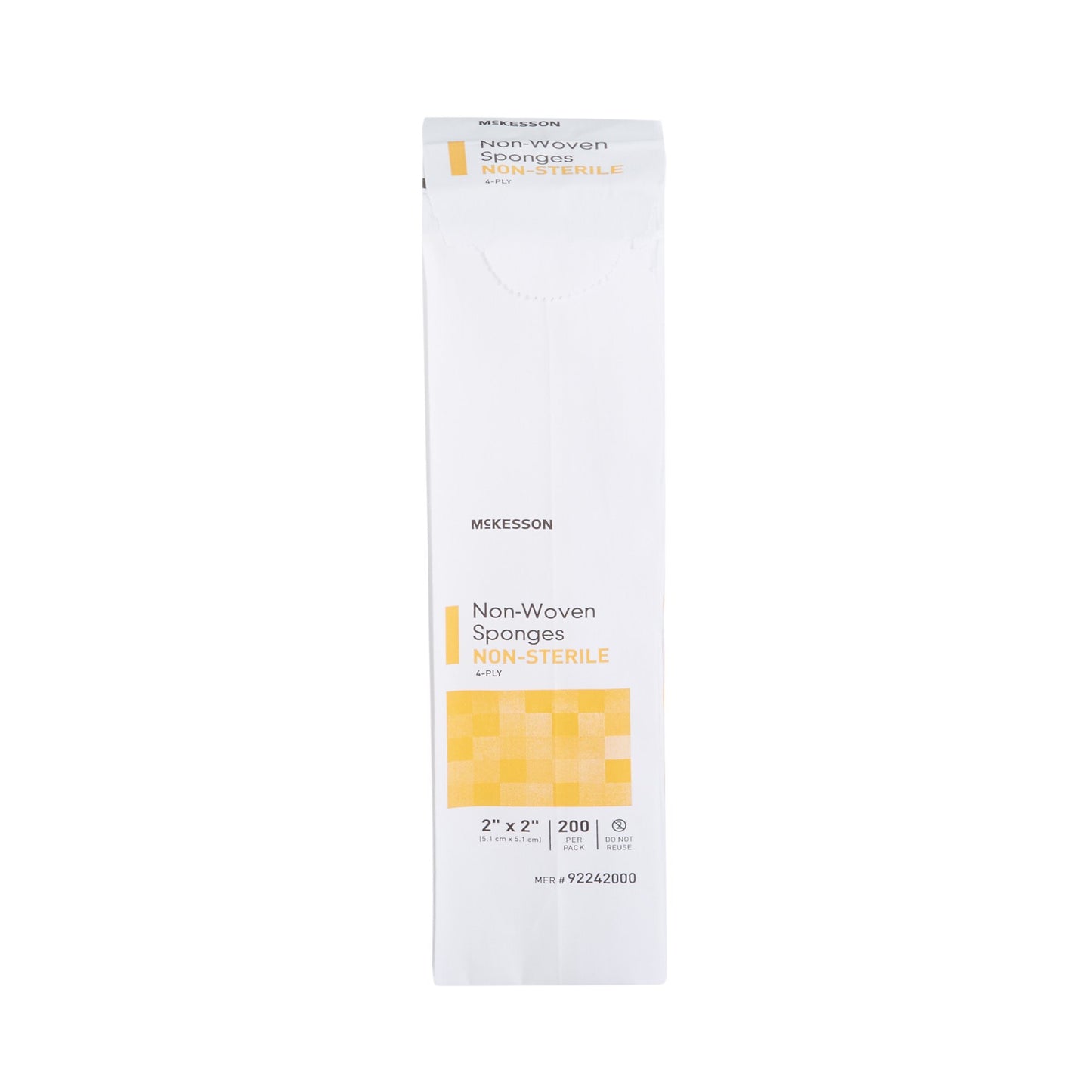 Non-Woven Sponge 2 X 2 Inch 4-Ply Non-Sterile