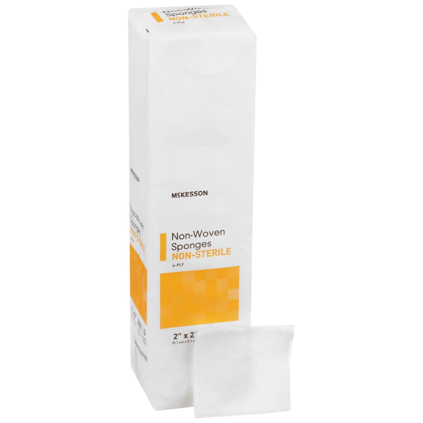 Non-Woven Sponge 2 X 2 Inch 4-Ply Non-Sterile