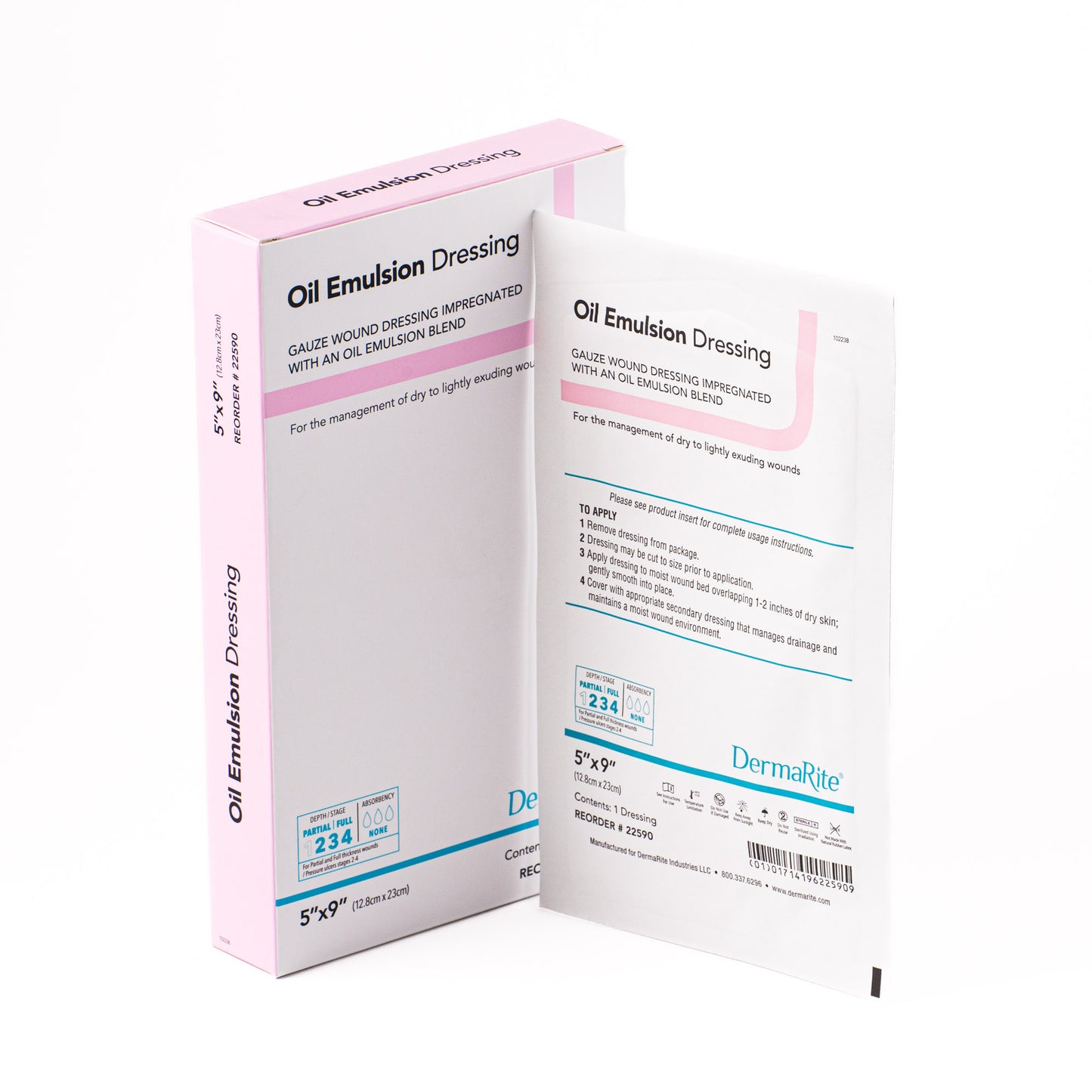 Gauze, Oil Emulsion, 5"x9"