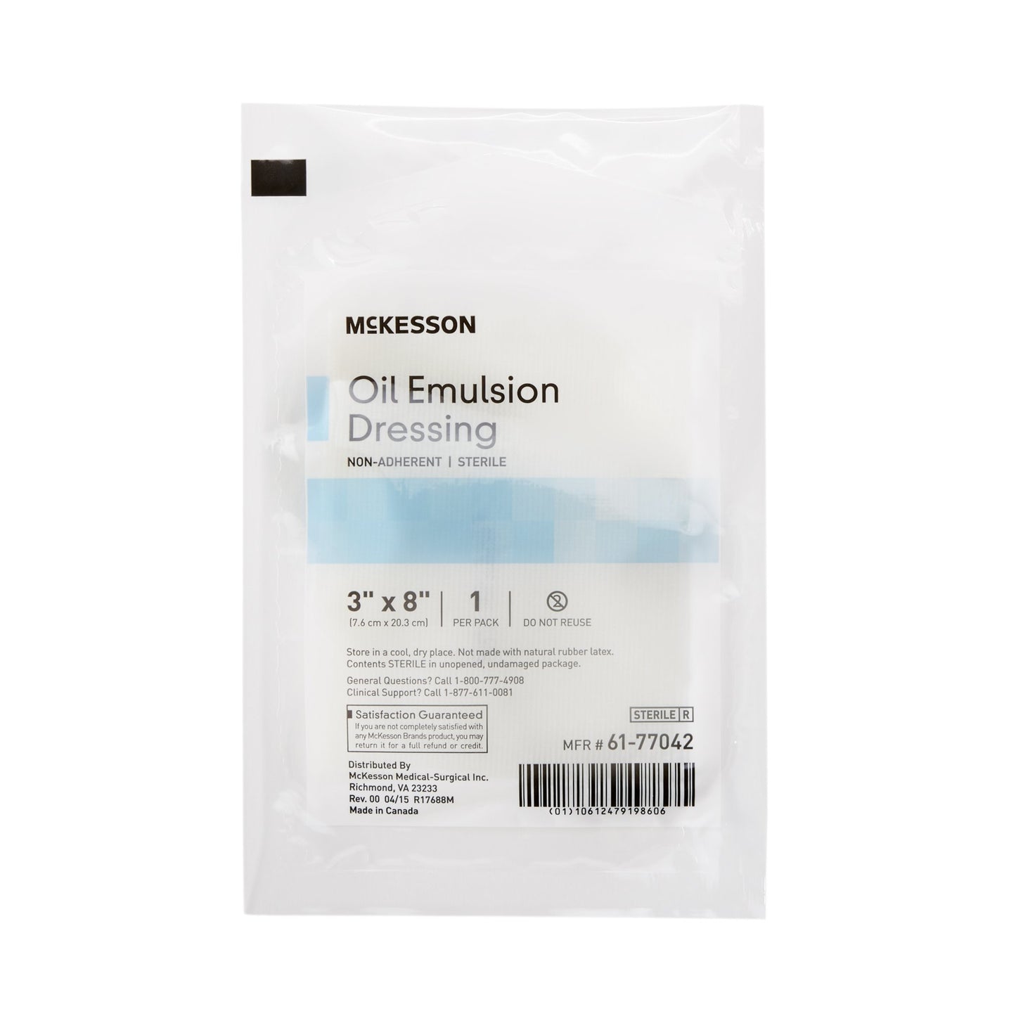 Oil Emulsion Impregnated Dressing 3 X 8 Inch Sterile
