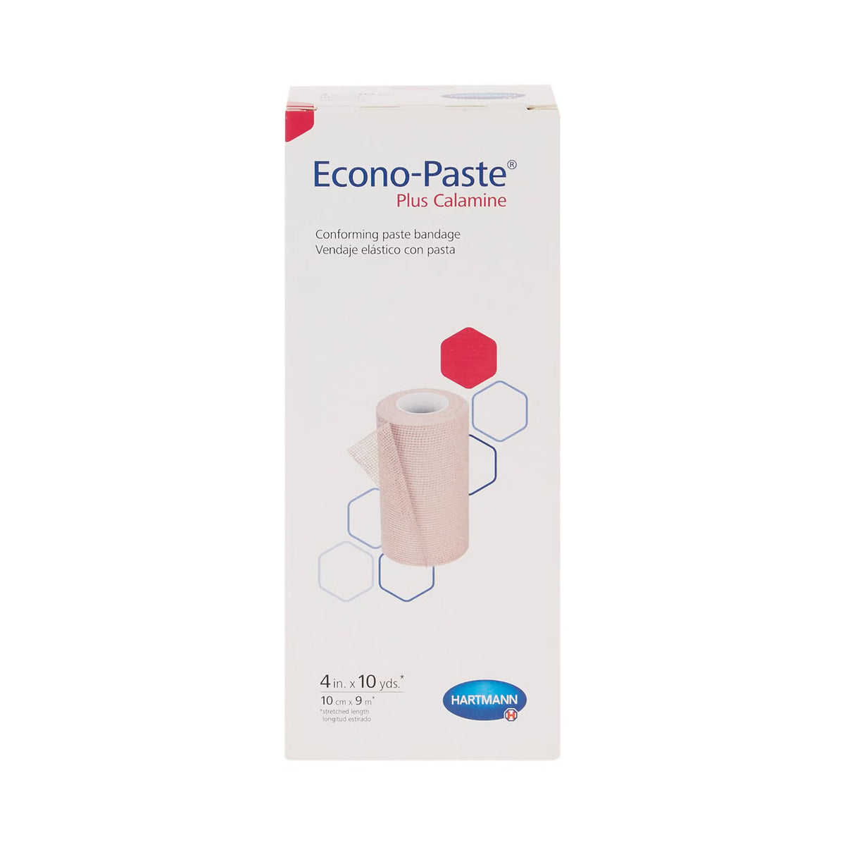 Unna Boot Zinc Oxide / Calamine 4 Inch X 10 Yard