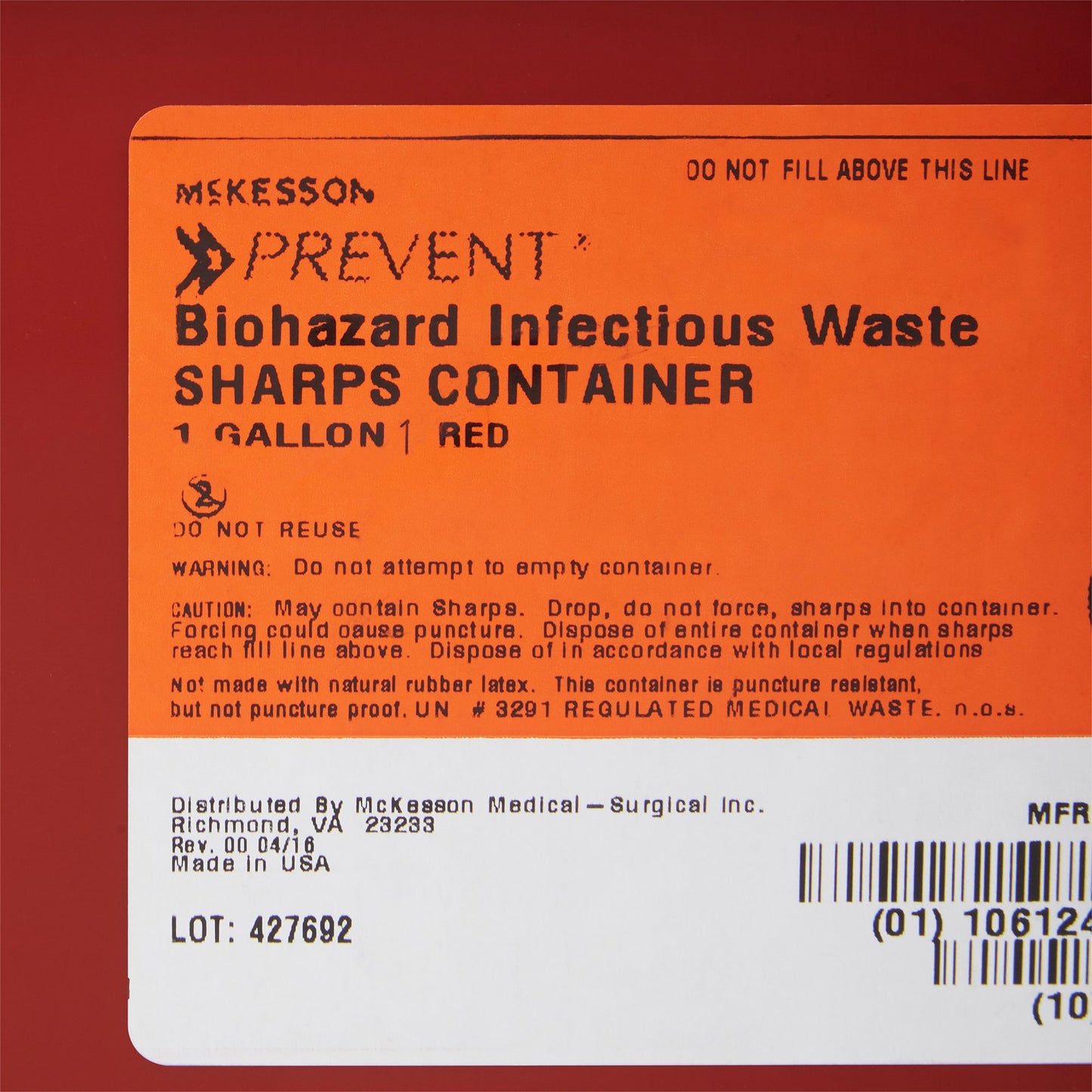 Sharps Container 1 Gallon