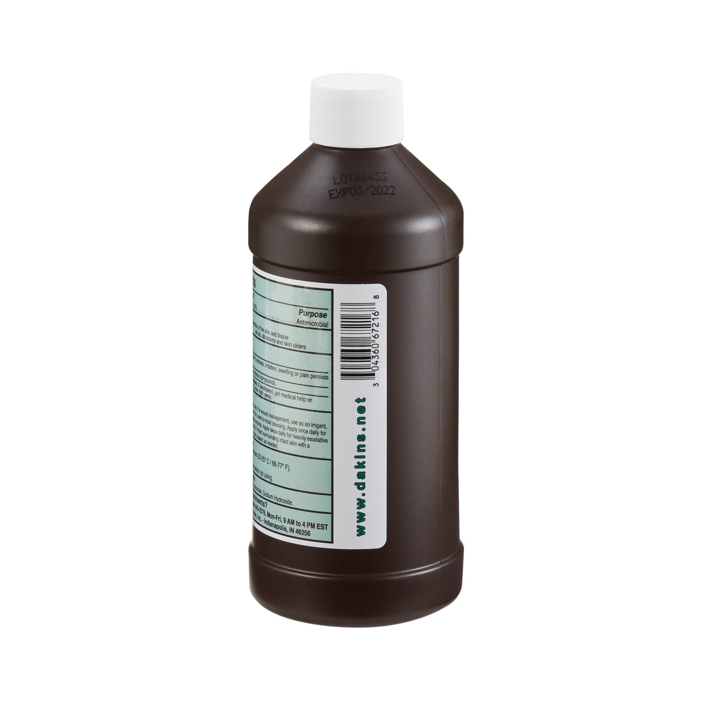 Wound Cleanser Dakin's Solution 16 oz.