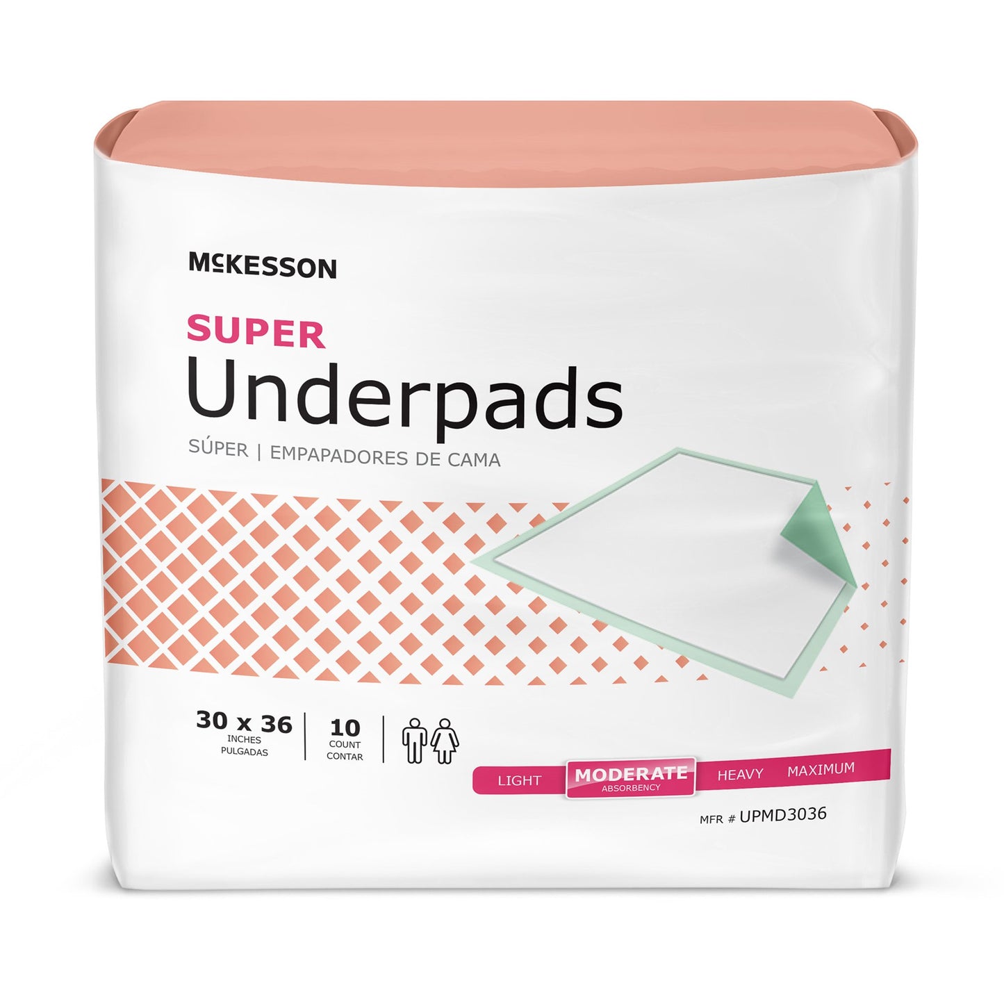 Disposable Underpads, Moderate Absorbency