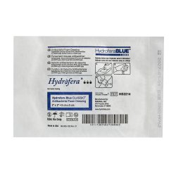 Hydrofera Blue™ Foam Dressing, without Border, Standard, 2" x 2"