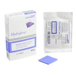 Hydrofera Blue™ Foam Dressing, without Border, Standard, 2" x 2"