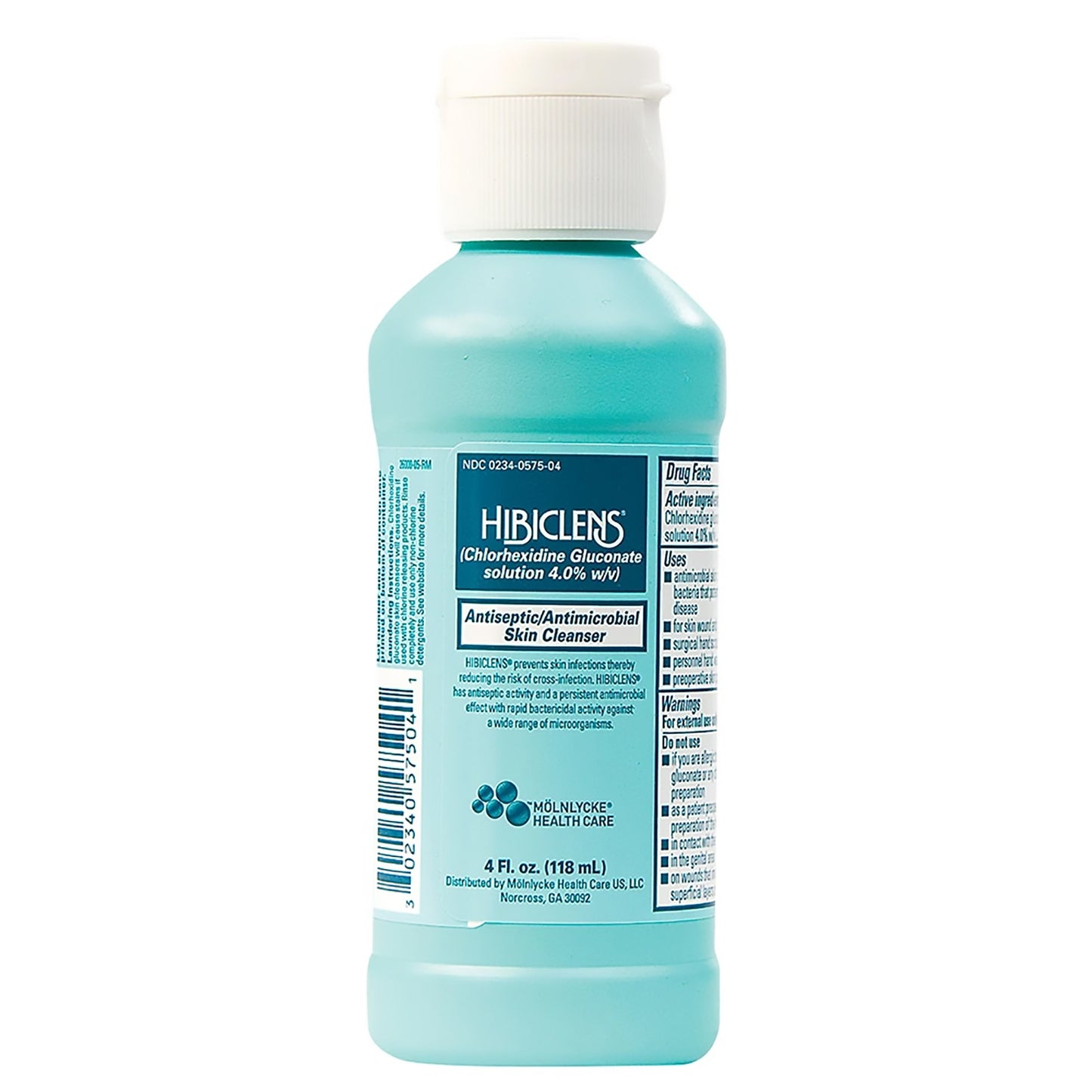 Hibiclens Antiseptic / Antimicrobial Skin Cleanser 4 oz. Bottle