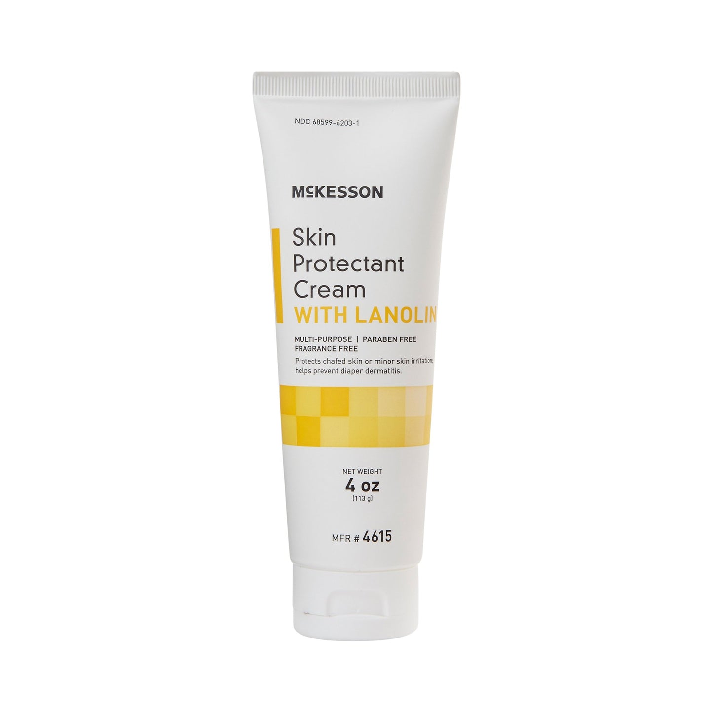 Skin Protectant Lotion, 4 oz. Tube, Unscented Cream