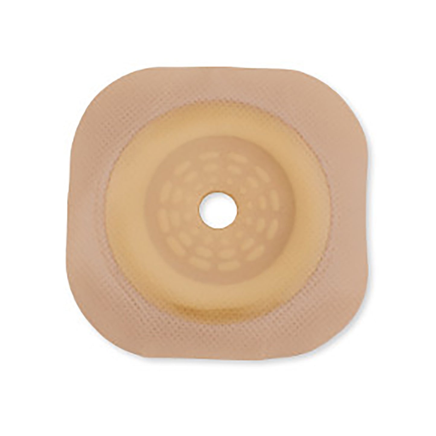 Ostomy Barrier New Image™ CeraPlus™ Trim to Fit, Extended Wear Adhesive Tape Borders 70 mm Flange Blue Code System Up to 2-1/4 Inch Opening