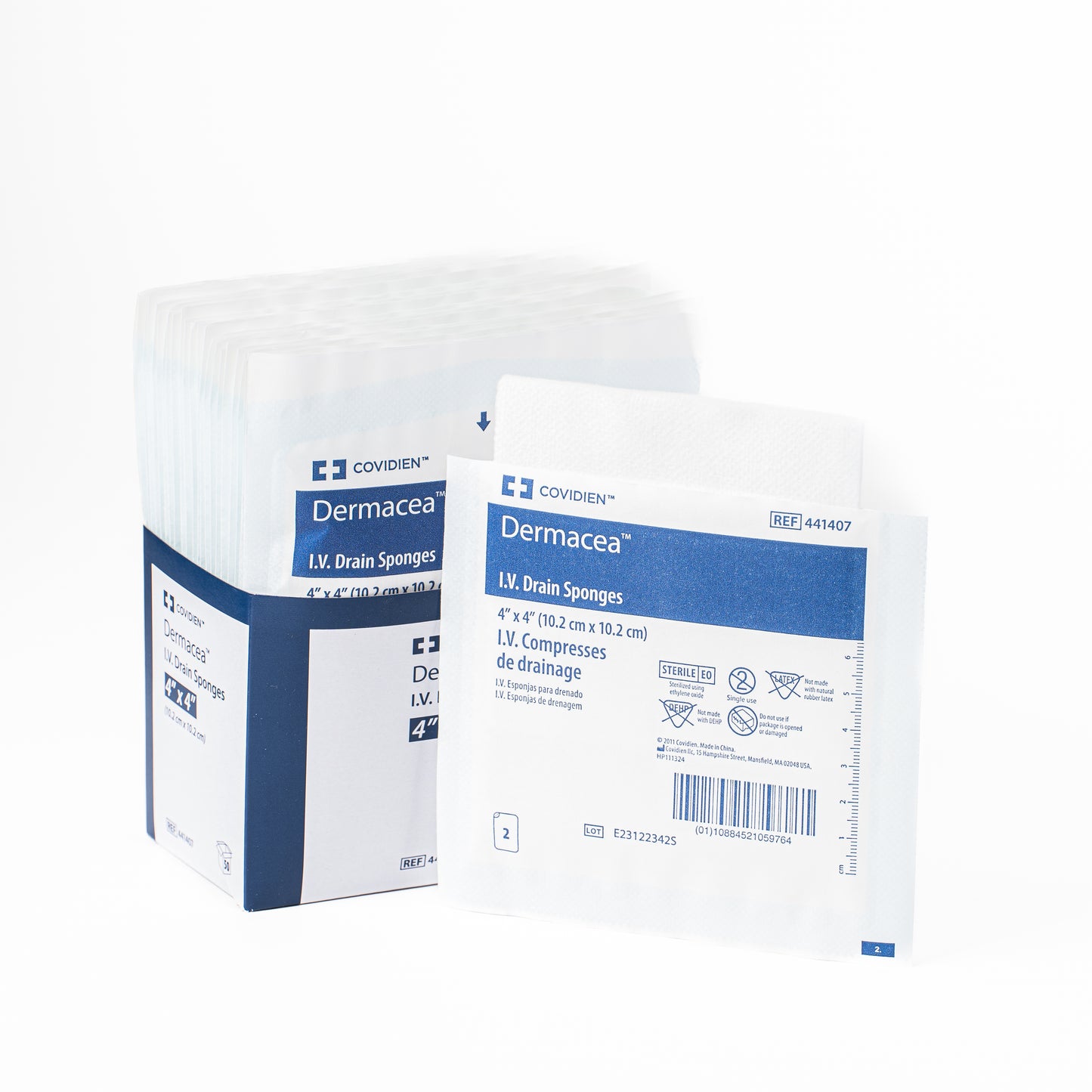Drain Sponge Sterile 6-Ply 4"x4"