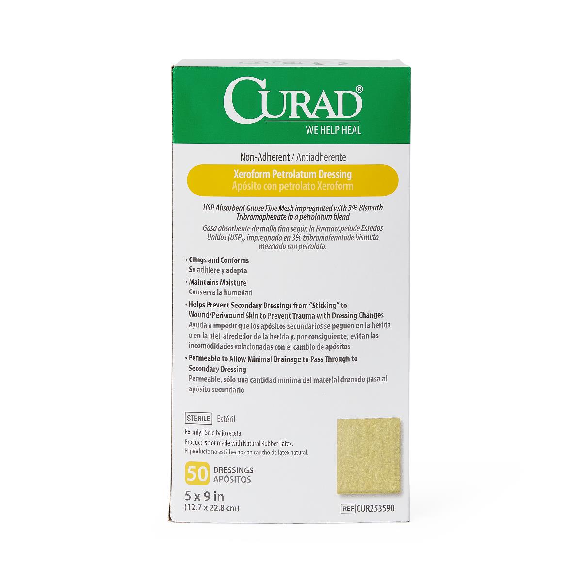 Gauze, Petrolatum (Xeroform) 5"x9"