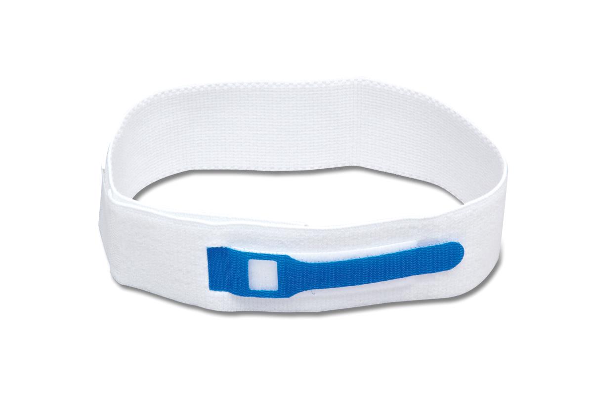 Adjustable Foam Catheter Leg Strap with Hook-and-Loop Closure