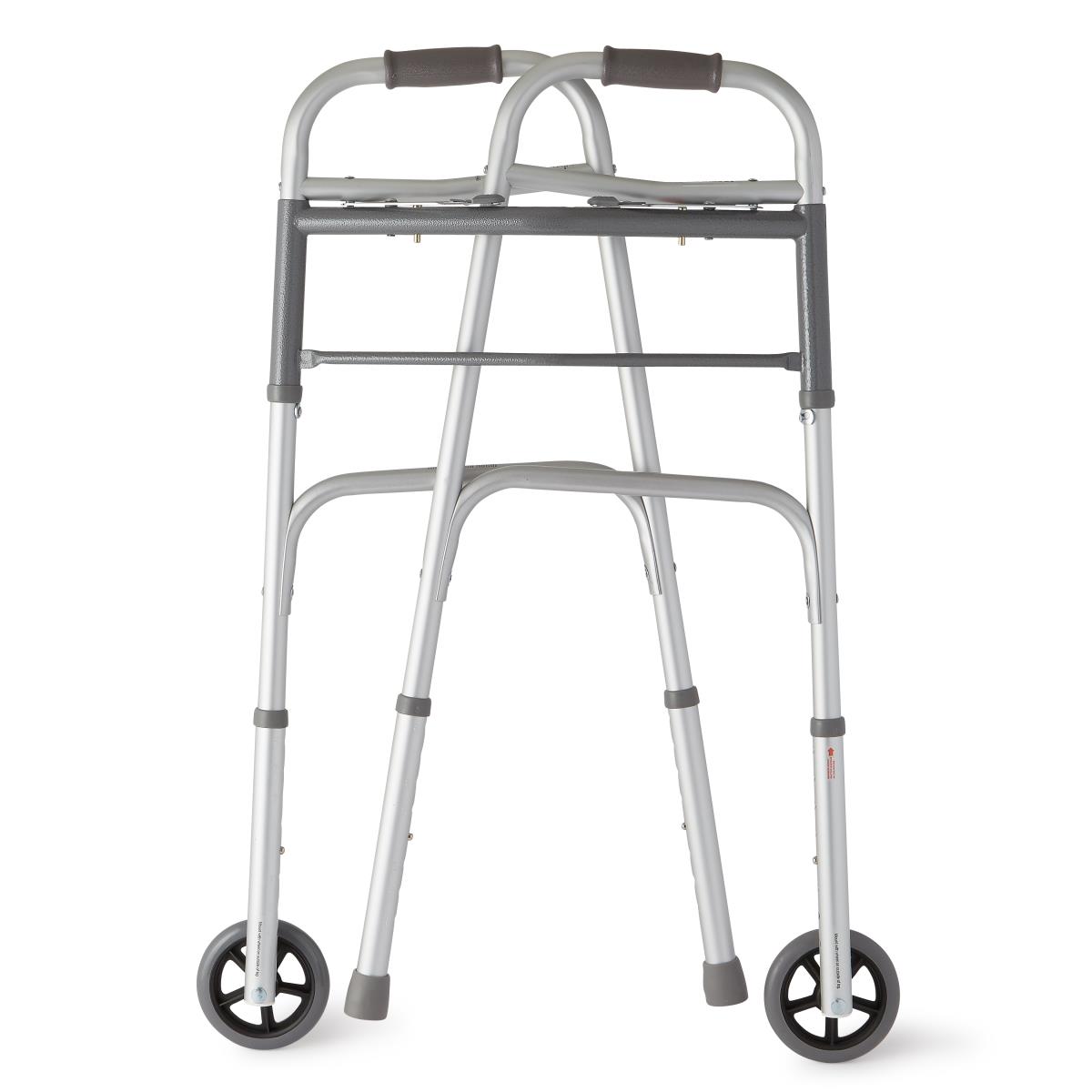 Front Wheel Walker, Folding, 5" Wheels