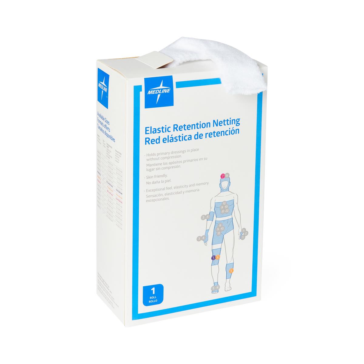 Stretch Tubular Elastic Dressing Retention Net, Size 7 (28" x 25 yd.)