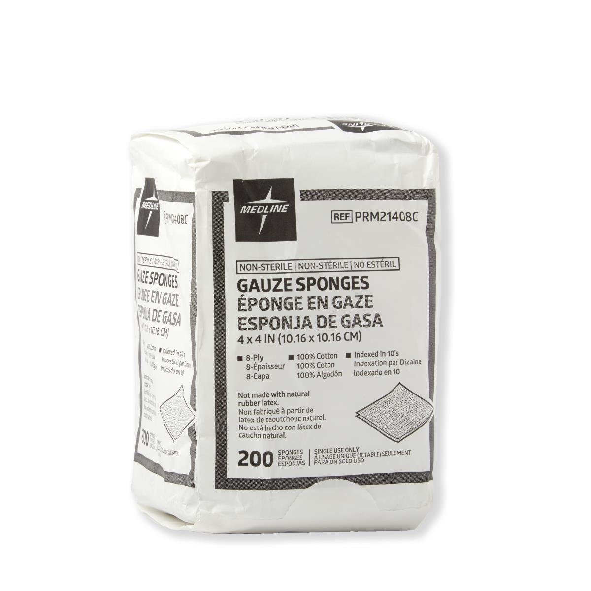 Non-Sterile 100% Cotton Woven Gauze Sponges