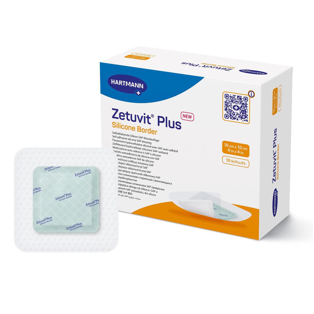 Super Absorbent with Silicone Border 4" x 4"