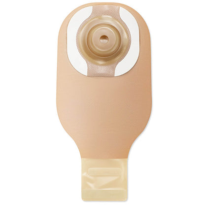 Ostomy Pouch, One-Piece System, 12 Inch Length, Trim to Fit Up to 2-1/8 Inch Stoma, Drainable