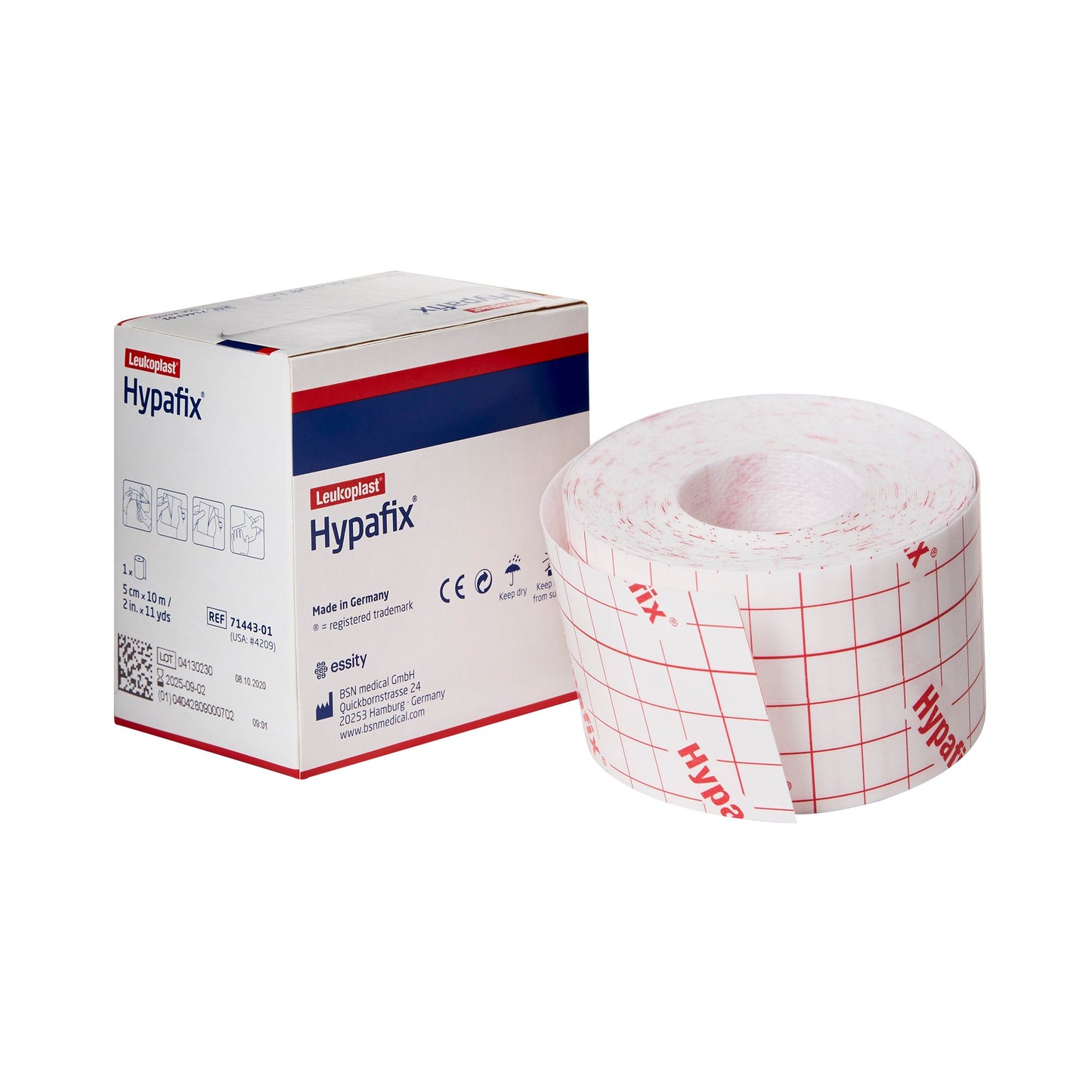 Retention Tape  Hypafix® White 2 Inch X 10 Yard NonSterile