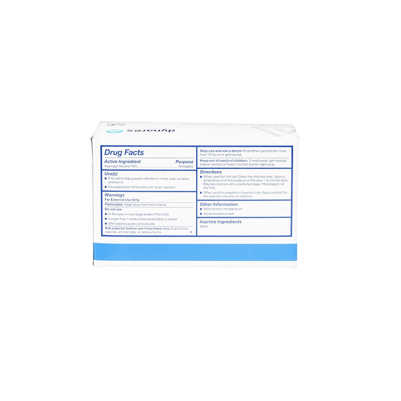 Alcohol Prep Pad - Sterile Large 100/box