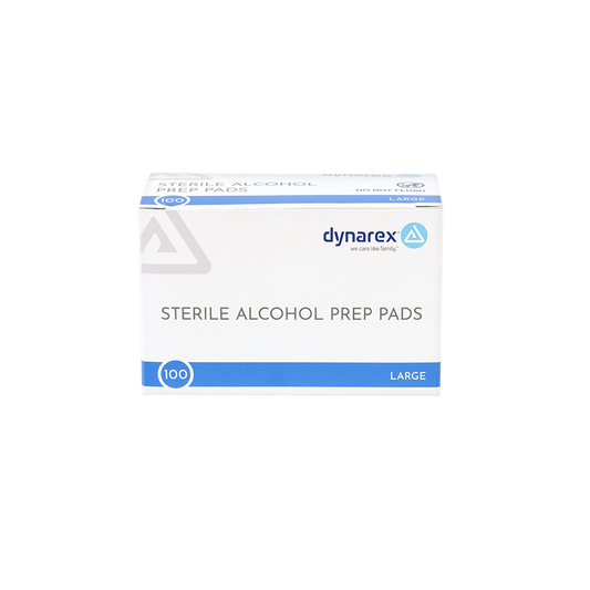 Alcohol Prep Pad - Sterile Large 100/box