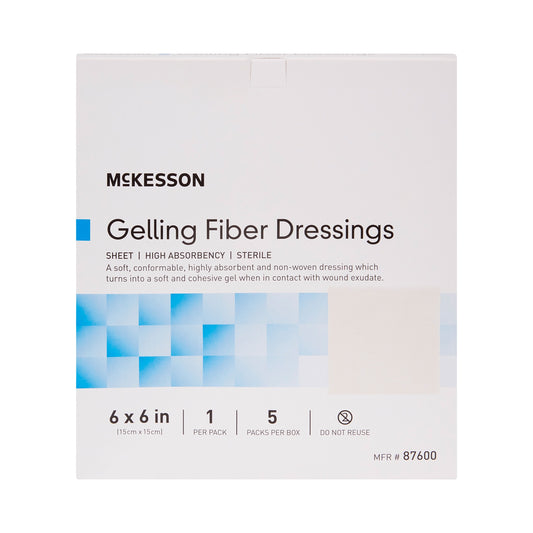 Gelling Fiber Dressing Sterile, 6"x6"