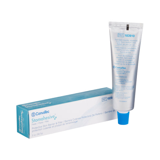 Ostomy Barrier Paste Stomahesive® 2 oz. Tube, Pectin-Based, Protective Skin Barrier For Convatec Ostomy Systems