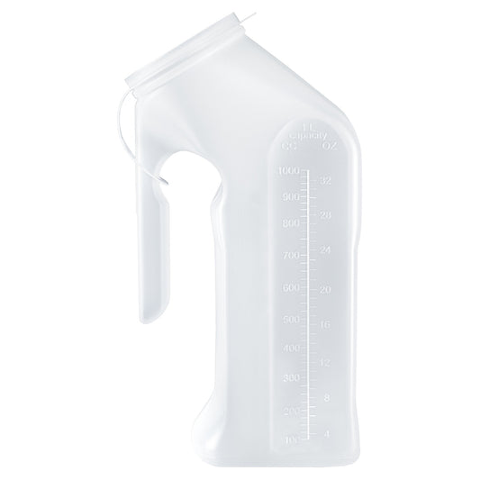 Male Urinal McKesson 1 Quart / 1000 mL With Closure