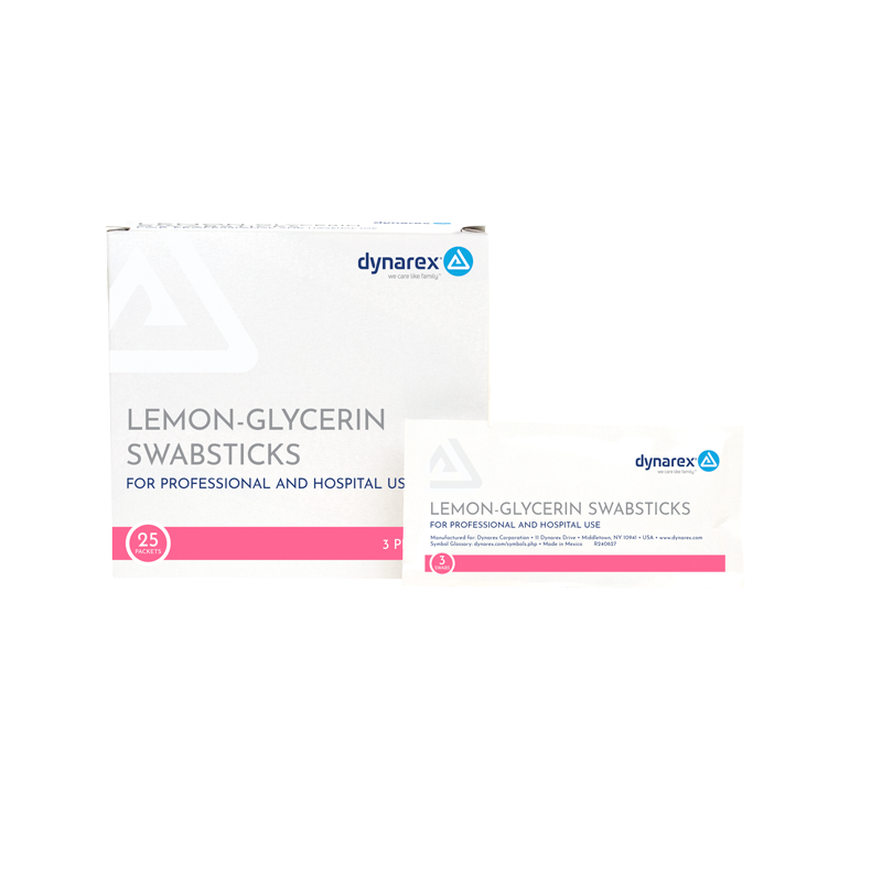 Lemon-Glycerin Swabsticks  3/Packet