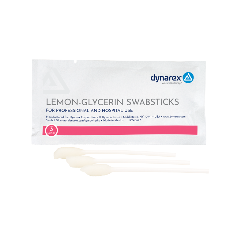 Lemon-Glycerin Swabsticks  3/Packet