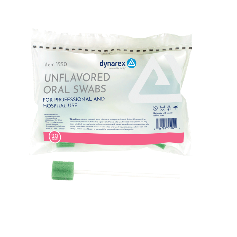 Oral Swabsticks, Unflavored