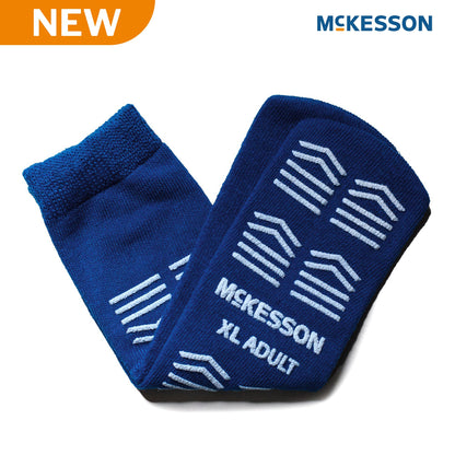 Slipper Socks McKesson Unisex Adult X-Large Single Tread