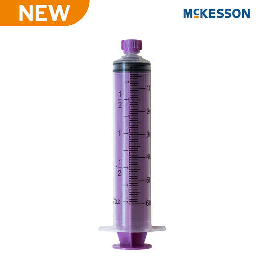 Enteral Feeding / Irrigation Syringe, 60 mL, Enfit Tip, Without Safety