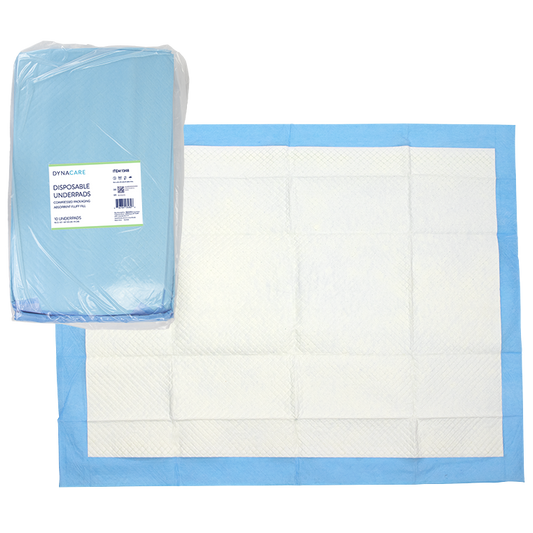 Disposable Underpads w/ Polymer 30" x 36" (90g) with Polymer