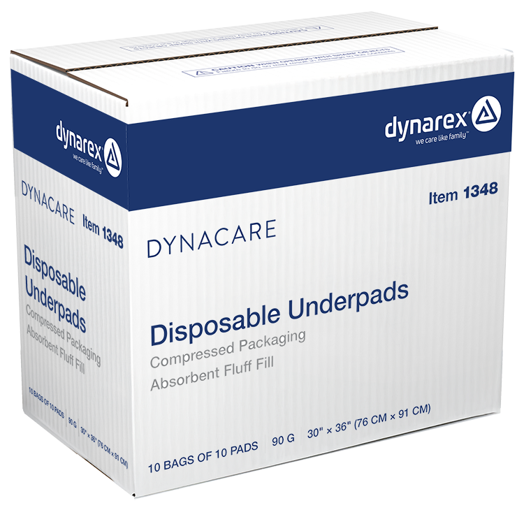 Disposable Underpads w/ Polymer 30" x 36" (90g) with Polymer