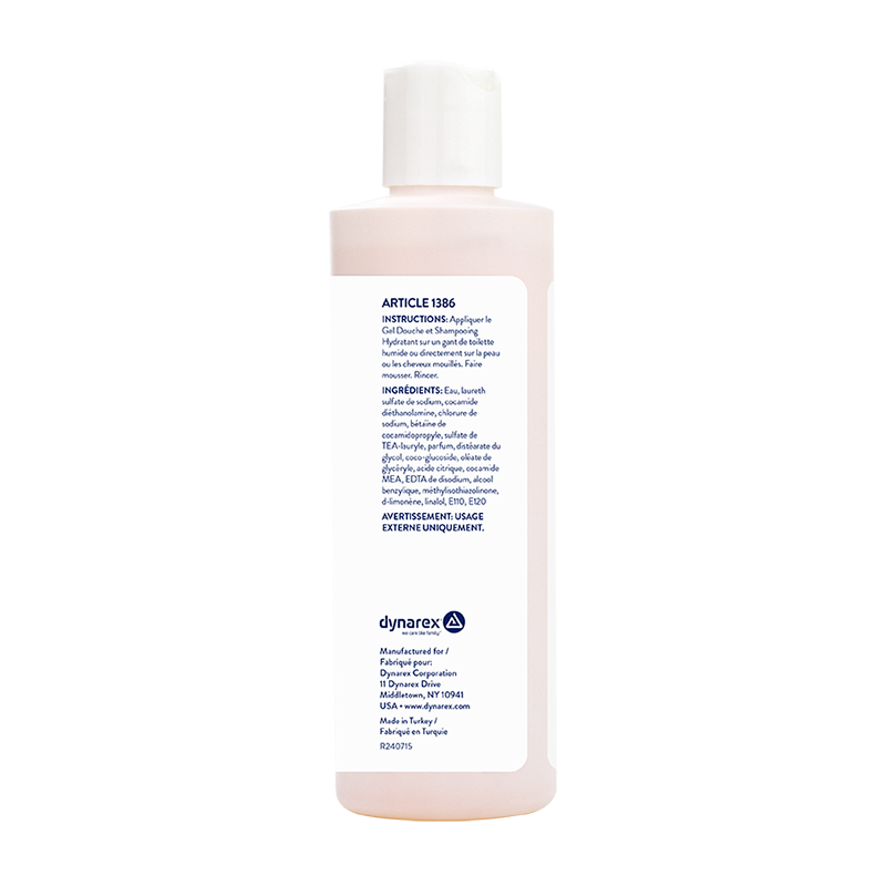 Moisturizing Shampoo and Body Wash 8 oz. Bottle