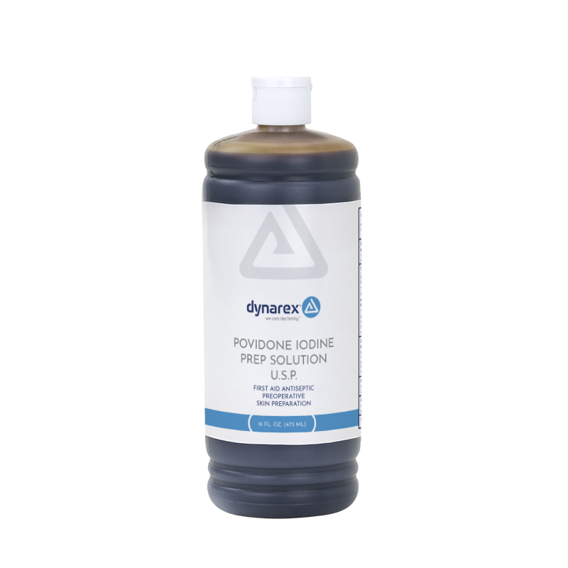 Skin Prep Solution, 16 oz. Flip-Top Bottle, 10% Strength Povidone-Iodine