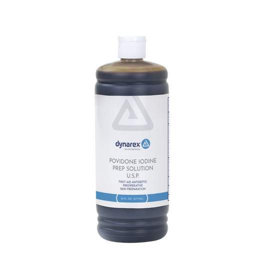 Skin Prep Solution, 16 oz. Flip-Top Bottle, 10% Strength Povidone-Iodine