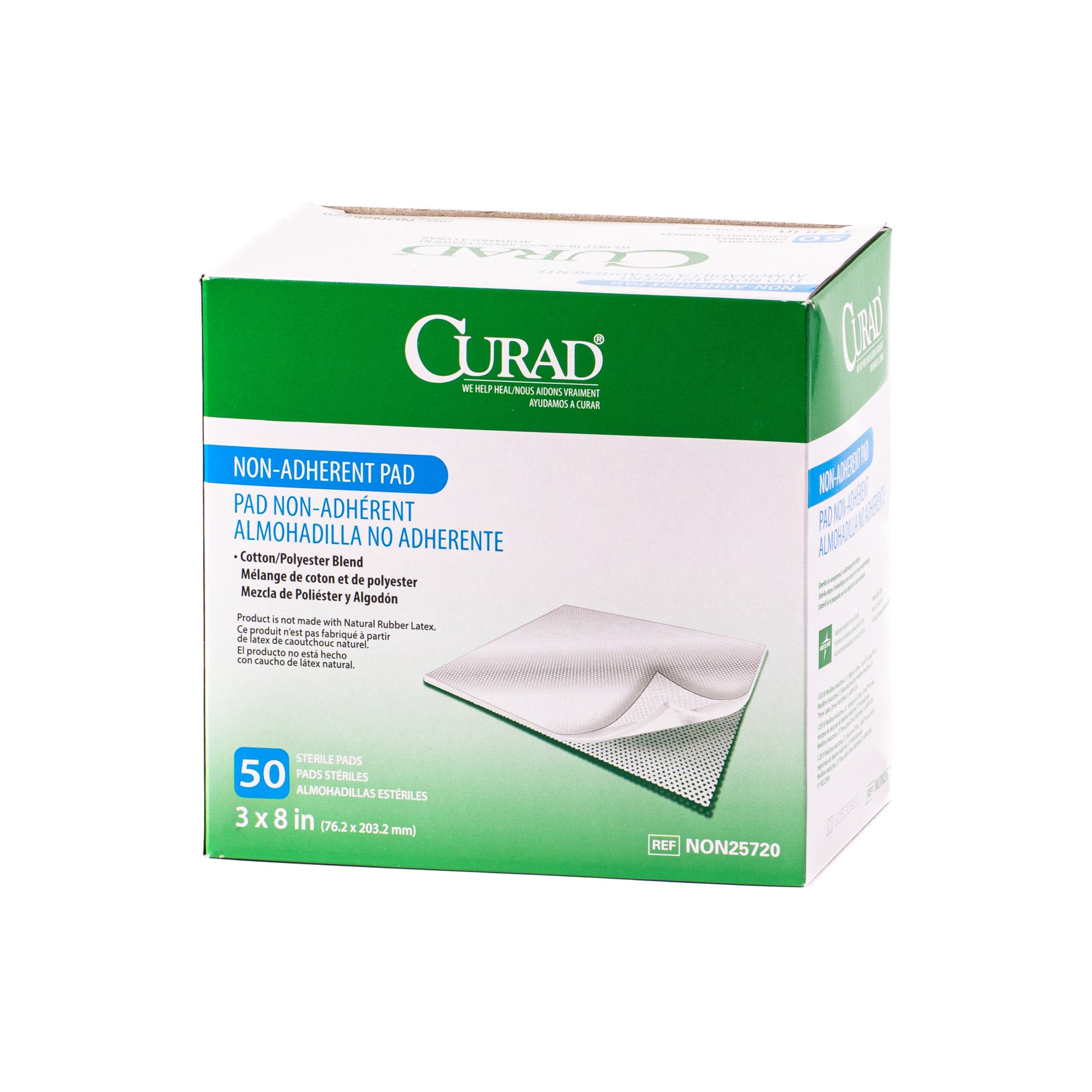 Non-Adherent Dressing Pad, Sterile, 3