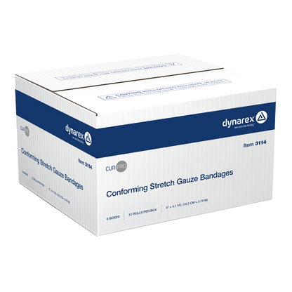 Conforming Stretch Gauze Bandage 4" x 4.1yds - Sterile