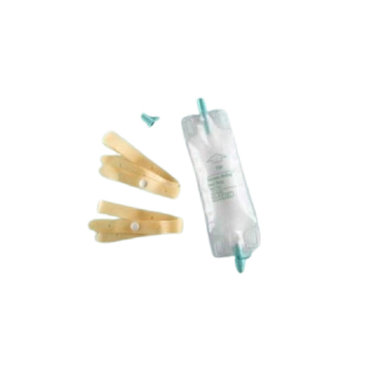 Urinary Leg Bag Bard® Dispoz-a-Bag® Anti-Reflux Valve Sterile 950 mL Vinyl