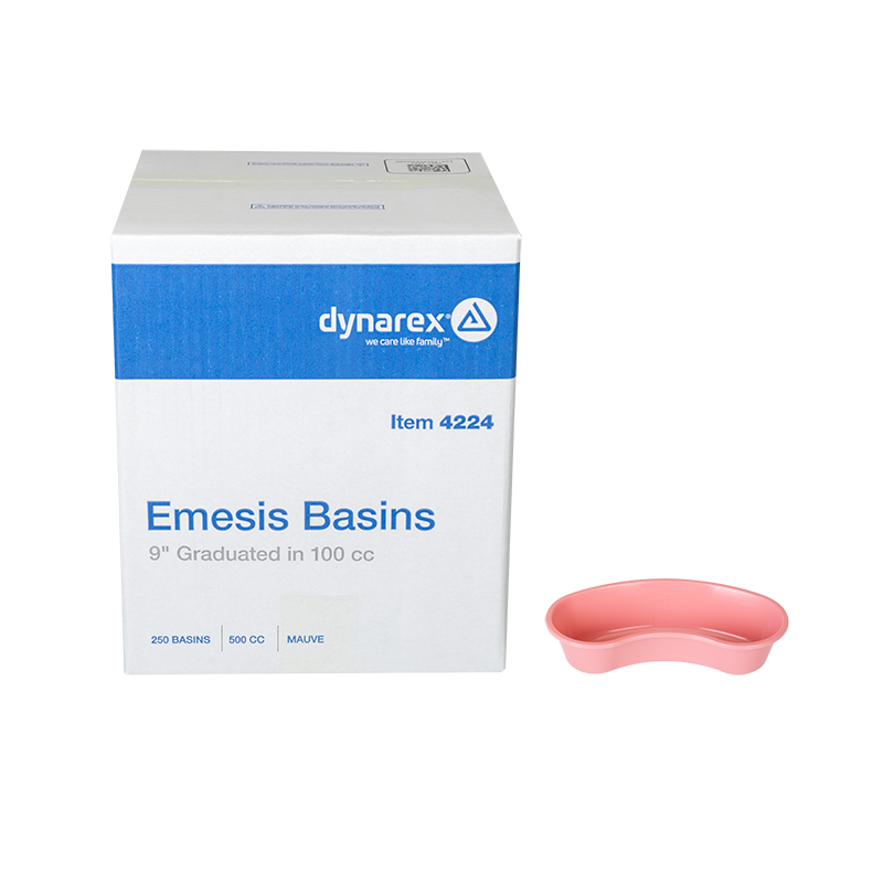 Emesis Basin 9" 500cc Capacity Graduated in 100cc Increments