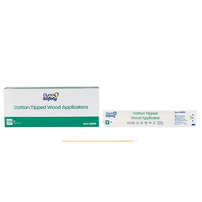 Cotton Tipped Wood Applicators 6" - Sterile