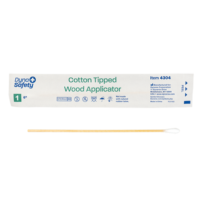 Cotton Tipped Wood Applicators 6" - Sterile